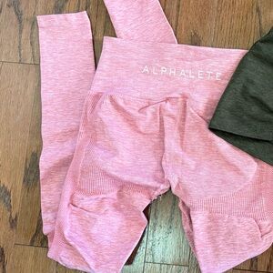 Alphalete Pink Leggings